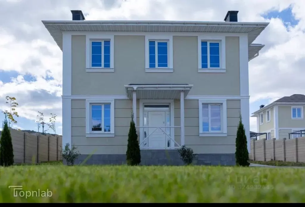 Дом в Крым, Симферопольский район, Трудовское с/пос, с. Строгоновка  ... - Фото 1