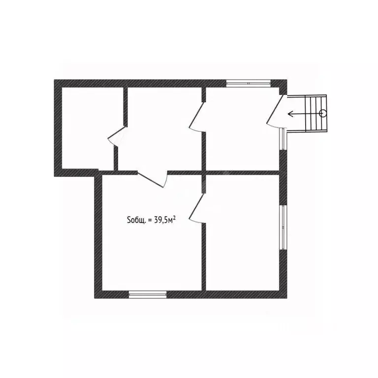 Дом в Брянская область, Брянск ул. Нахимова (40 м) - Фото 1