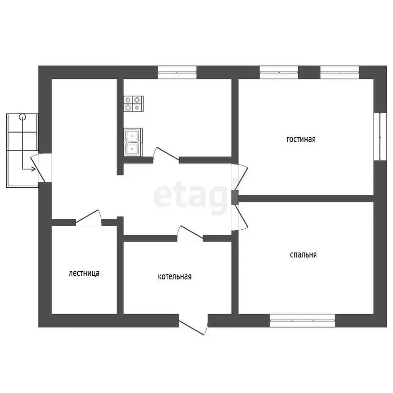 Дом в Абакан, Зоотехническая улица (140 м) - Фото 2