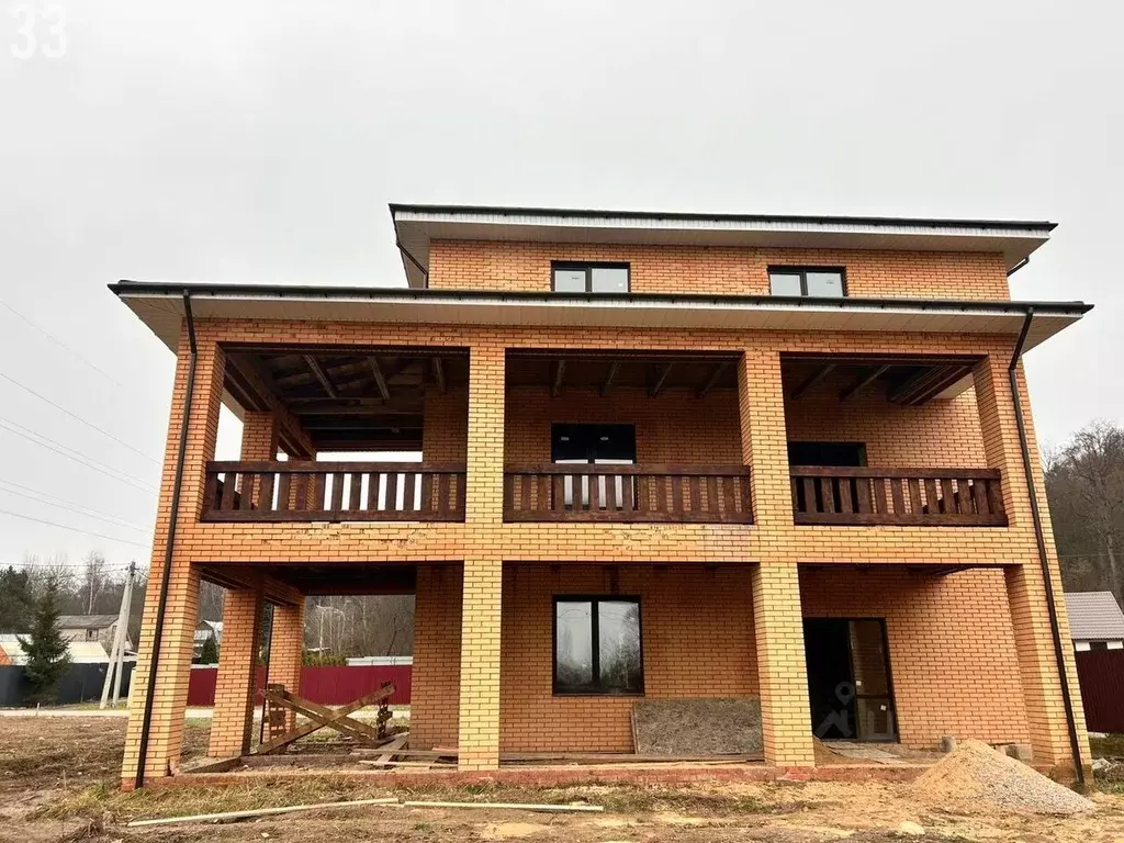 Дом в Калужская область, с. Совхоз Боровский ул. Жемчужная, 14 (400 м) - Фото 2