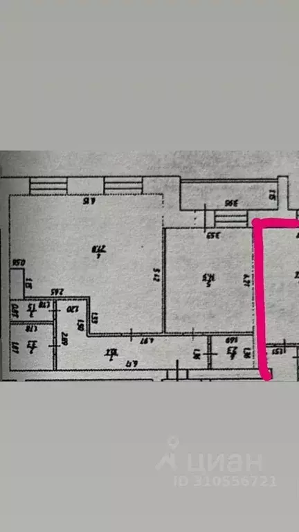 2-к кв. Смоленская область, Вязьма ул. 40 лет Комсомола, 20 (62.0 м) - Фото 0