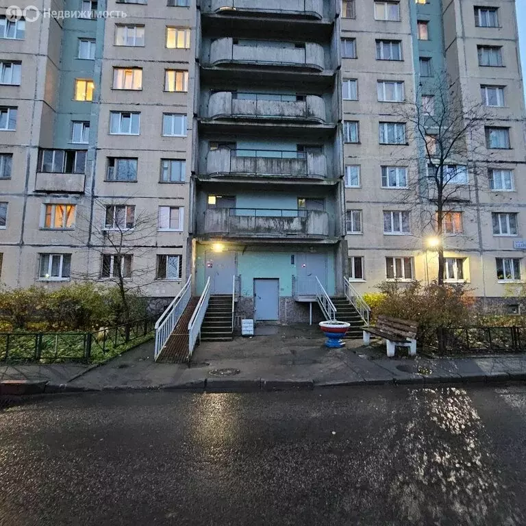 2-комнатная квартира: Санкт-Петербург, проспект Ударников, 52к2 (54.8 ... - Фото 1