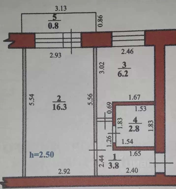 1-к кв. Башкортостан, Стерлитамак ул. Худайбердина, 70 (29.0 м) - Фото 0