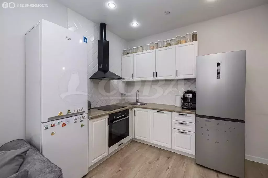 1-комнатная квартира: деревня Дударева, Тюменская улица, 1к1 (43 м) - Фото 2