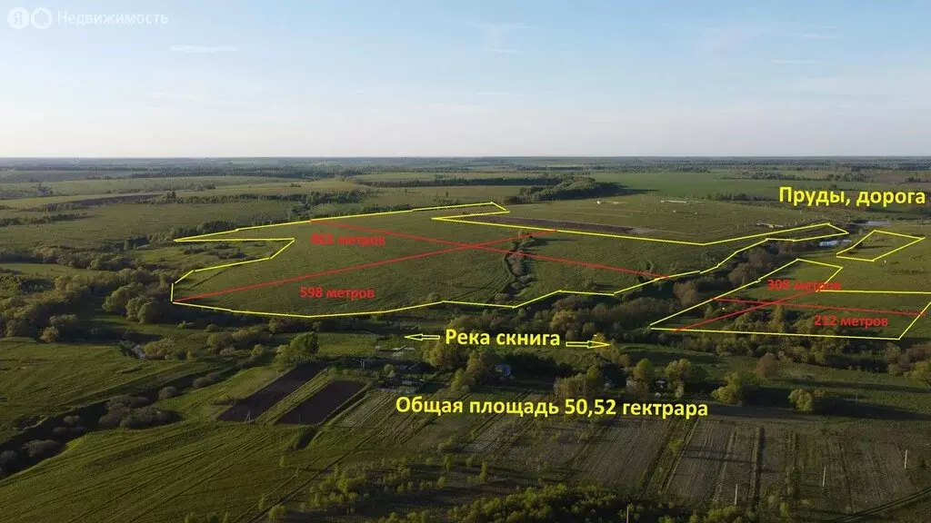 Участок в Заокский район, сельское поселение Демидовское (50 м) - Фото 2