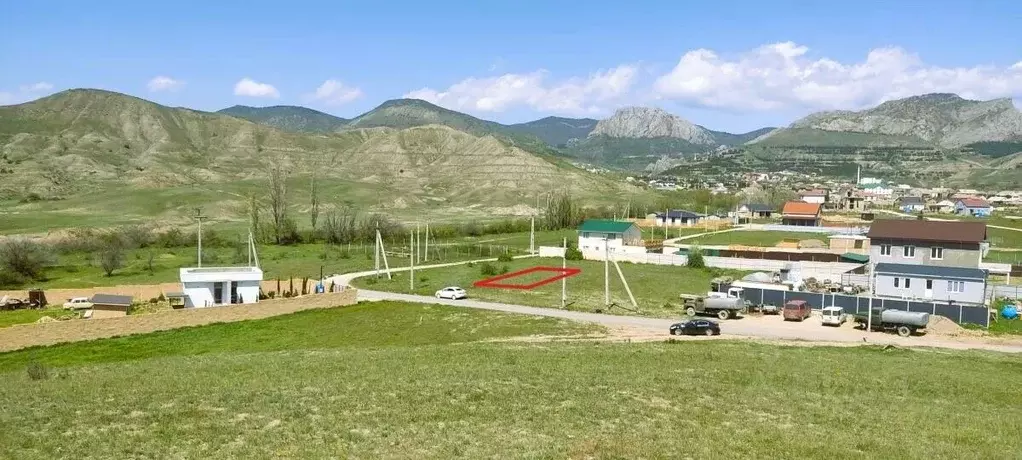Участок в Крым, Судак муниципальный округ, с. Солнечная Долина ул. ... - Фото 1