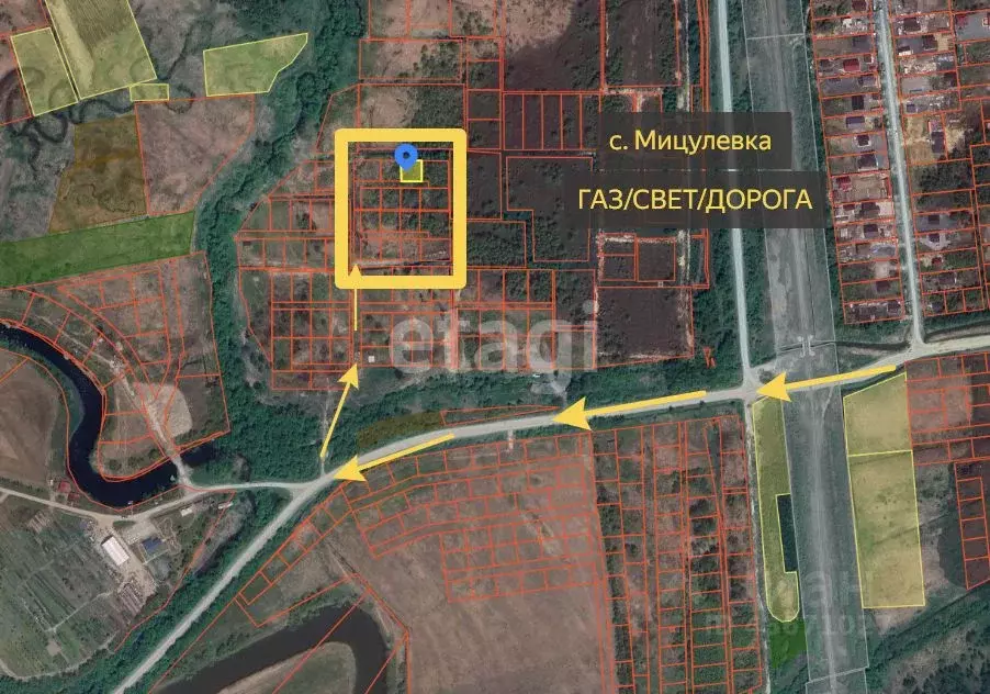 Участок в Сахалинская область, Анивский городской округ, с. Мицулевка  ... - Фото 2