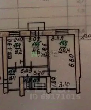 2-к кв. Орловская область, Орел ул. Салтыкова-Щедрина, 36 (54.6 м) - Фото 2