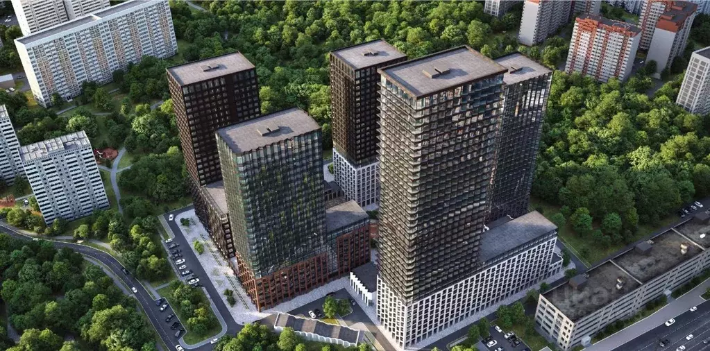 2-к кв. Москва ул. Народного Ополчения (57.98 м) - Фото 1
