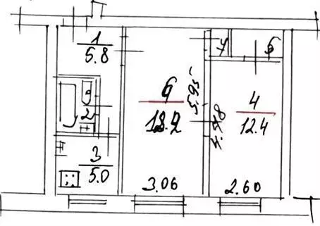 2-к кв. Ленинградская область, Выборг просп. Суворова, 15А (47.0 м) - Фото 1