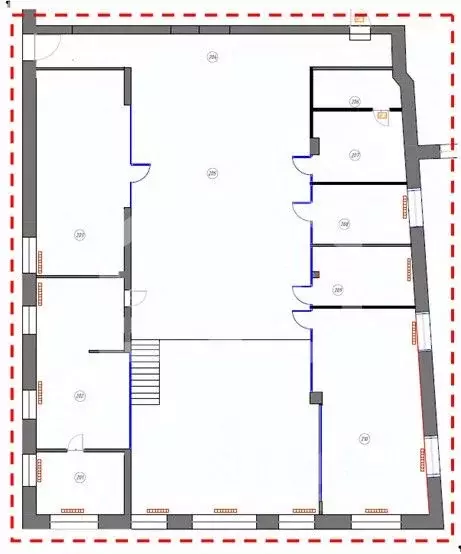 Помещение свободного назначения в Москва Холодильный пер., 3к1с6 (753 ... - Фото 2