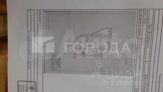 Свободной планировки кв. Алтайский край, Барнаул ул. Димитрова, 67А ... - Фото 2