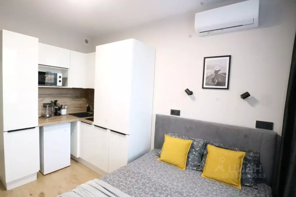 Студия Москва Березовая аллея, 19к2 (14.2 м) - Фото 1