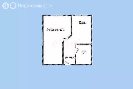 1-комнатная квартира: Губкин, улица Гастелло, 21Б (28.9 м) - Фото 0