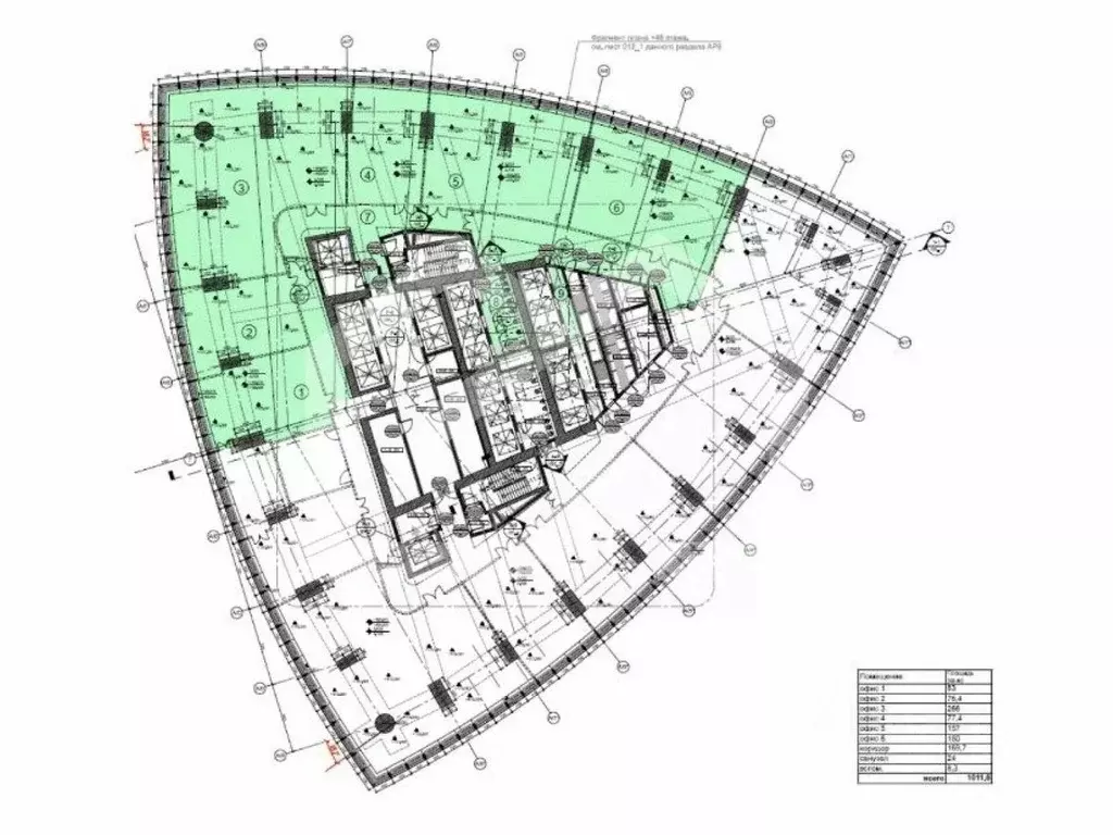 Помещение свободного назначения в Москва наб. Пресненская, 12 (1036 м) - Фото 2