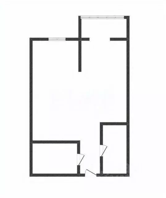 Студия Курганская область, Курган Заозерный жилрайон, 7-й мкр, 18 ... - Фото 2