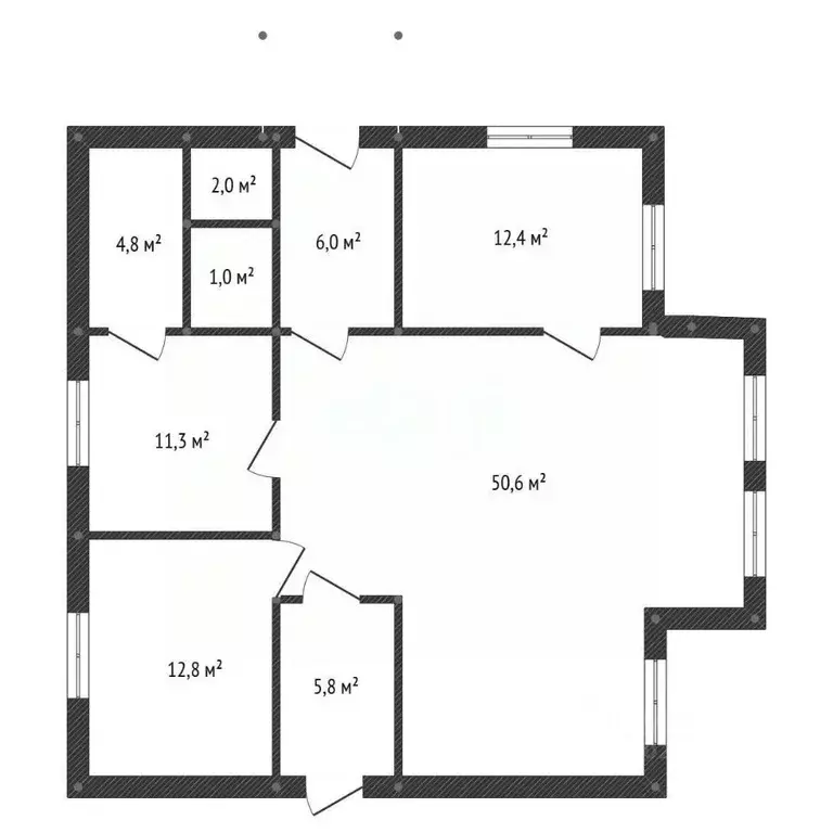 Дом в Башкортостан, Уфа городской округ, д. Самохваловка  (120 м) - Фото 2