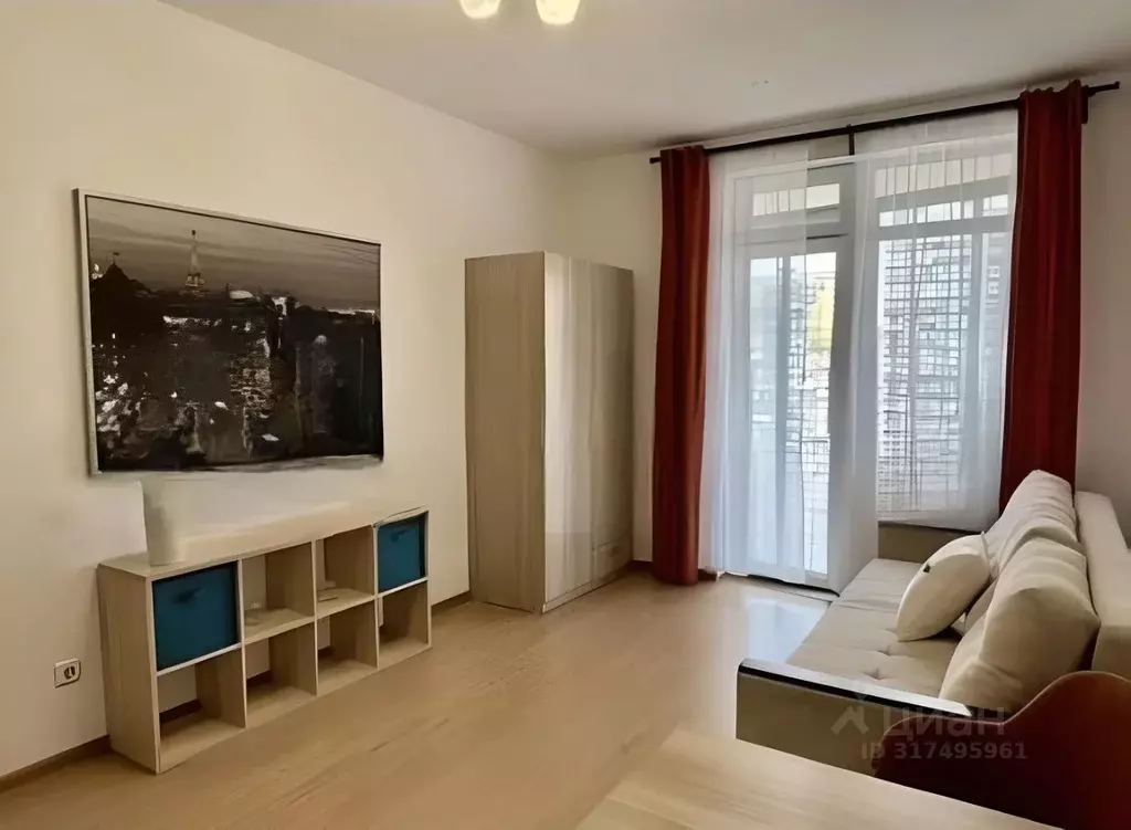 Студия Санкт-Петербург ул. Катерников, 7 (24.0 м) - Фото 0