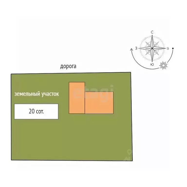 Дом в Пермский край, Оса ул. Степана Разина, 122 (193 м) - Фото 2