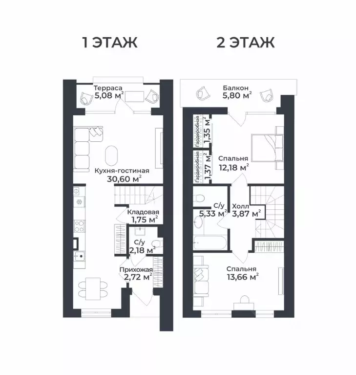 Таунхаус в Владимирская область, Ковровский район, Доброград ... - Фото 2