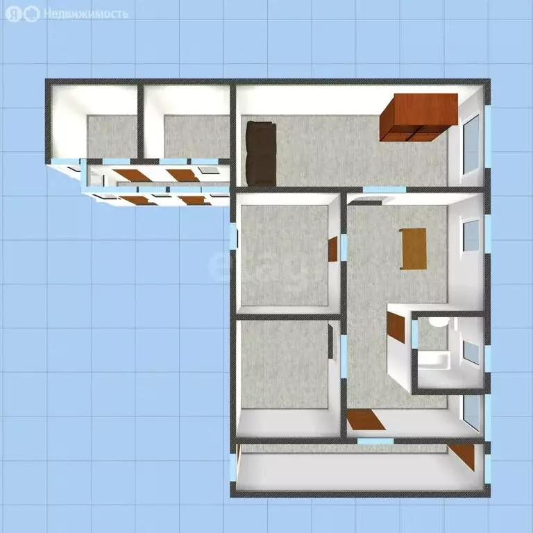 Дом в Губкин, Белгородская улица (65.3 м) - Фото 1