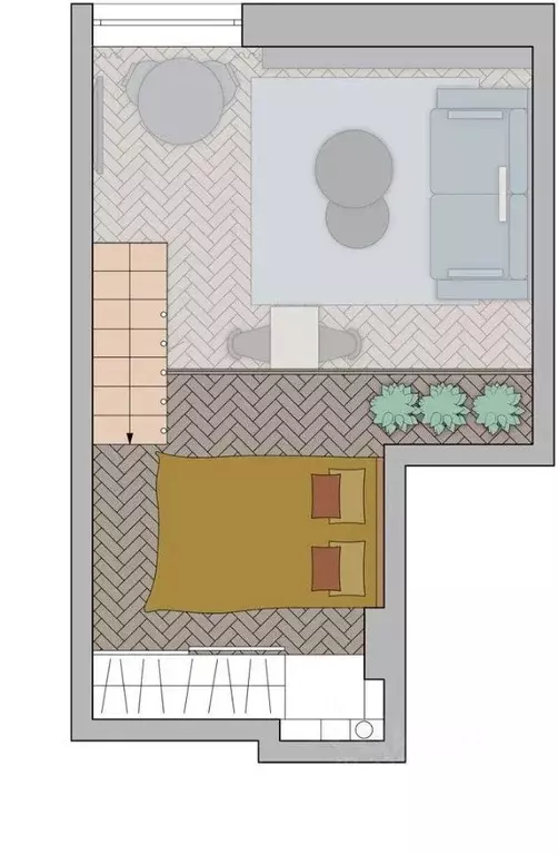 Студия Москва Нижегородская ул., 32С3 (30.0 м) - Фото 2