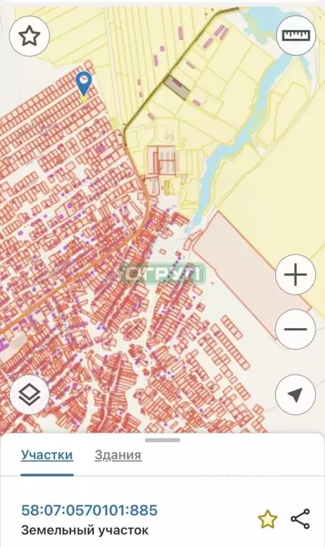 Участок в Пензенская область, Городищенский район, с. Средняя Елюзань ... - Фото 2