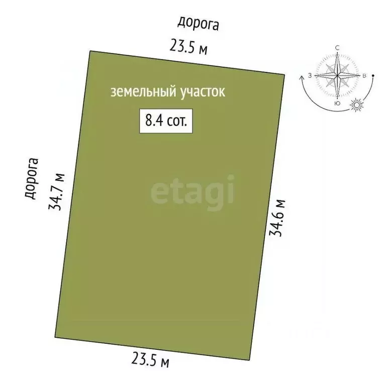 Участок в Вологодская область, Череповец ул. Дружная, 40 (8.4 сот.) - Фото 1