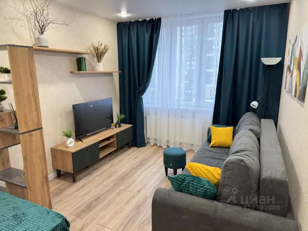 1-к кв. Санкт-Петербург Туристская ул., 23к4 (34.5 м) - Фото 2