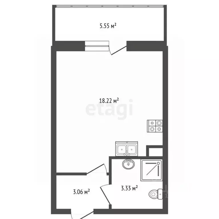 Студия Ленинградская область, Кудрово г. Всеволожский район, Заневское ... - Фото 2