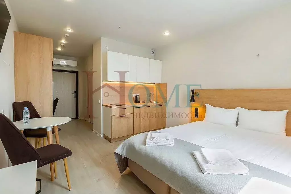 Студия Новосибирская область, Новосибирск ул. Кирова, 113/2 (22.0 м) - Фото 2