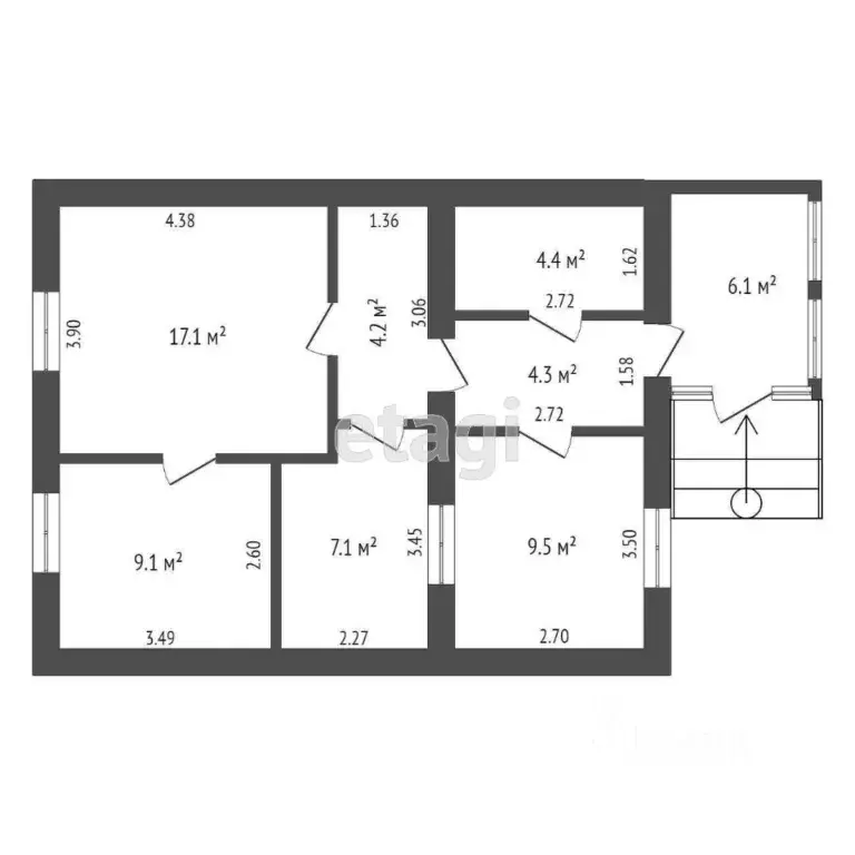 Дом в Калужская область, Дзержинский муниципальный округ, Угорское ... - Фото 2