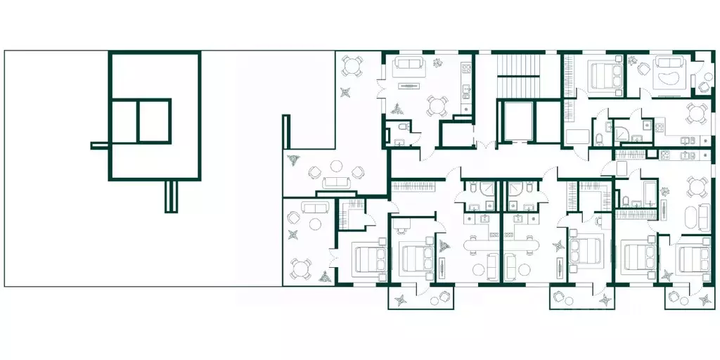 1-к кв. Дагестан, Дербент Новая История жилой комплекс (37.52 м) - Фото 2