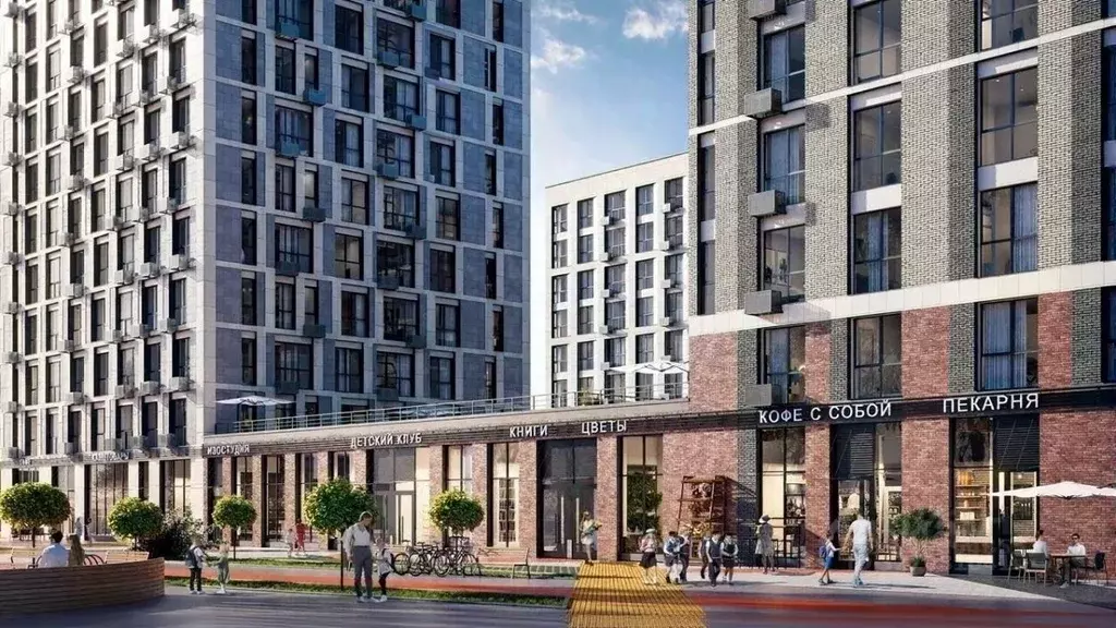 Помещение свободного назначения в Москва Бунинские Кварталы жилой ... - Фото 1