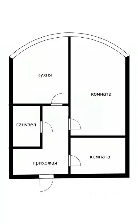 2-к кв. Краснодарский край, Сочи ул. Удачи, 9А (49.0 м) - Фото 1
