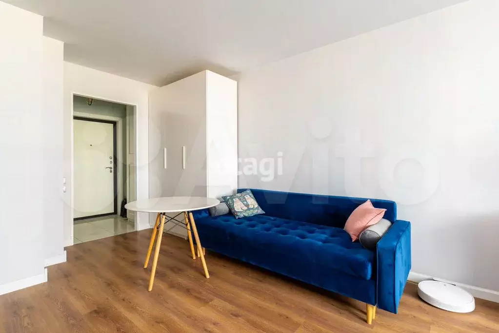 Квартира-студия, 27,2 м, 2/16 эт. - Фото 0