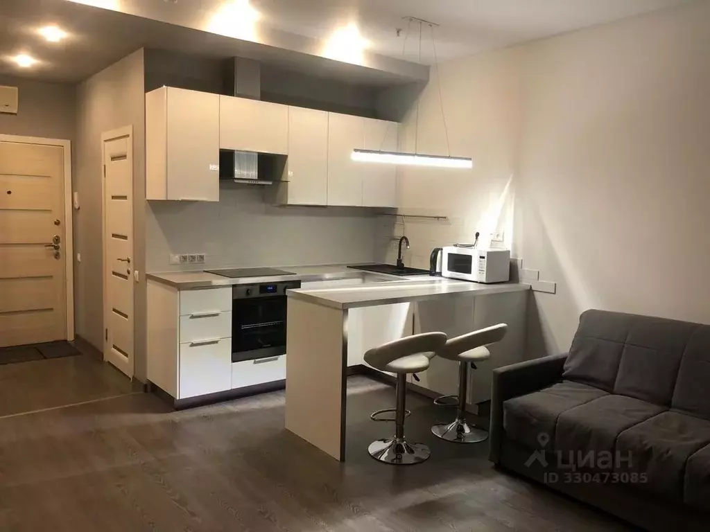 Студия Москва Ходынский бул., 2 (33.0 м) - Фото 1