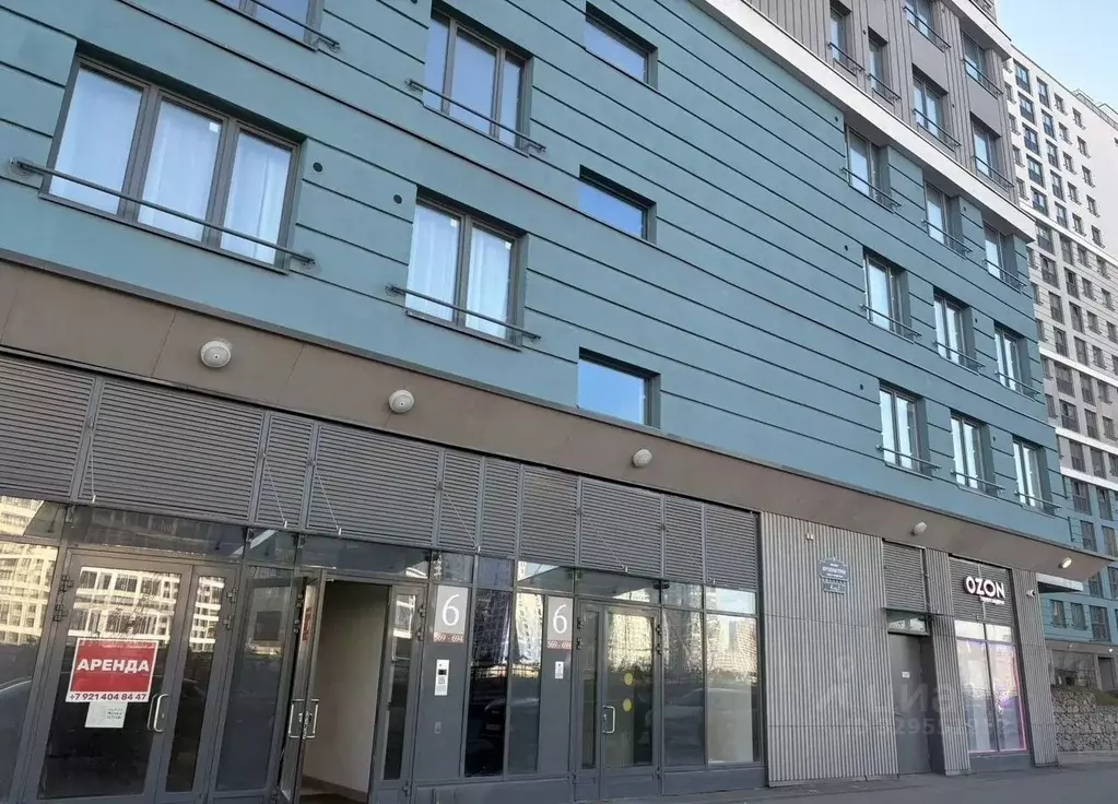 Помещение свободного назначения в Санкт-Петербург просп. Крузенштерна, ... - Фото 1