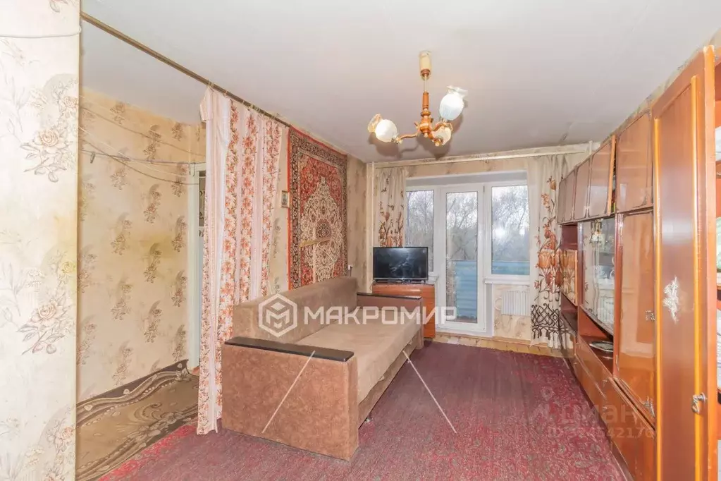 1-к кв. Челябинская область, Челябинск ул. Калмыкова, 15 (32.6 м) - Фото 1