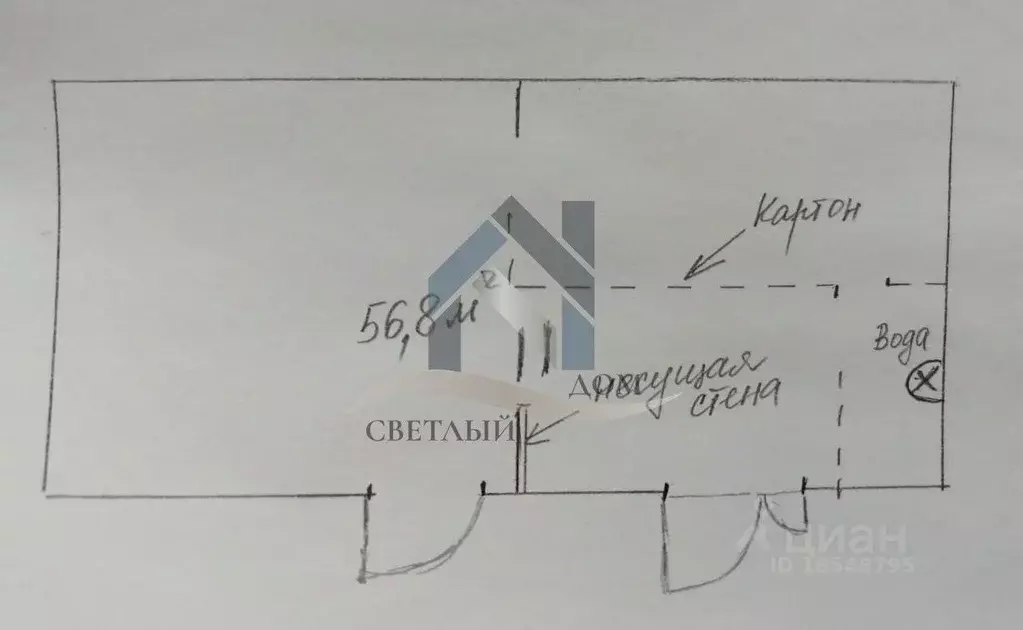 Склад в Алтайский край, Барнаул ул. Челюскинцев, 84 (57 м) - Фото 2
