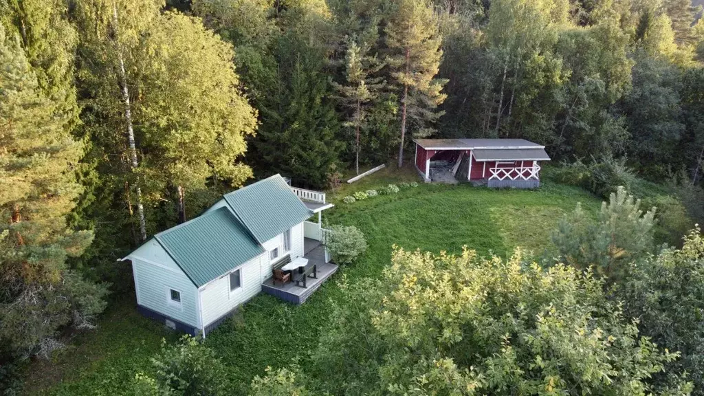 дом в карелия, лахденпохский район, мийнальское с/пос (50 м) - Фото 1