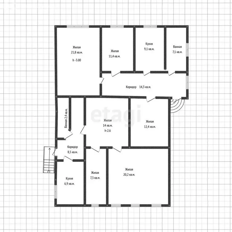 Дом в Майкоп, улица Пирогова (136 м) - Фото 1