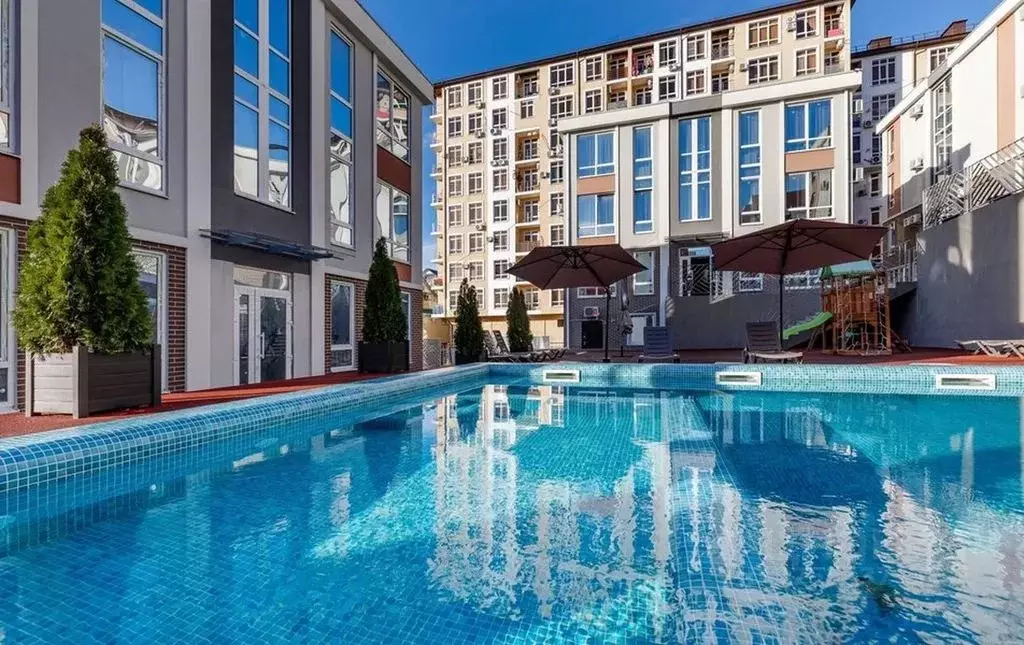 1-к кв. Краснодарский край, Сочи Адлер жилрайон, ул. Изумрудная, 38/1 ... - Фото 1