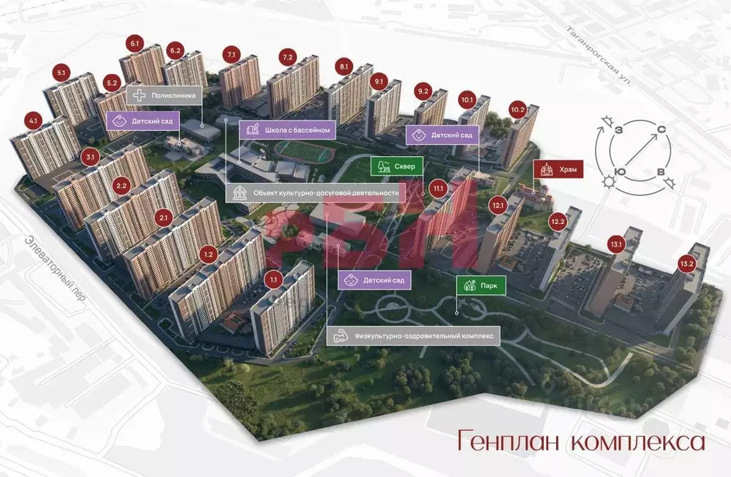 Торговая площадь в Ростовская область, Ростов-на-Дону Элеваторный ... - Фото 1