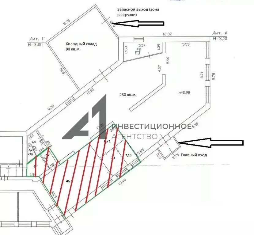 Торговая площадь в Тюменская область, Тюмень Олимпийская ул., 46 (230 ... - Фото 0