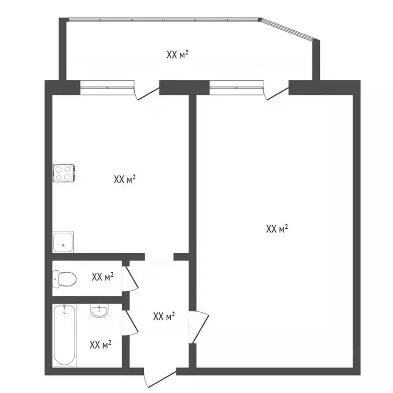1-к кв. Тюменская область, Тюмень Широтная ул., 126к1 (37.8 м) - Фото 2
