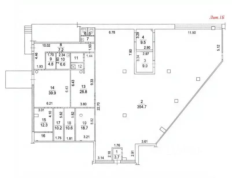 Помещение свободного назначения в Московская область, Мытищи ... - Фото 2
