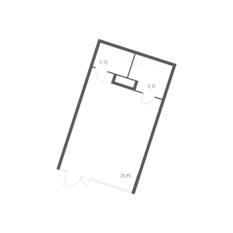 Помещение свободного назначения (38.69 м) - Фото 1