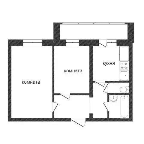 2-комнатная квартира: Пенза, улица Лозицкой, 1А (76.6 м) - Фото 0
