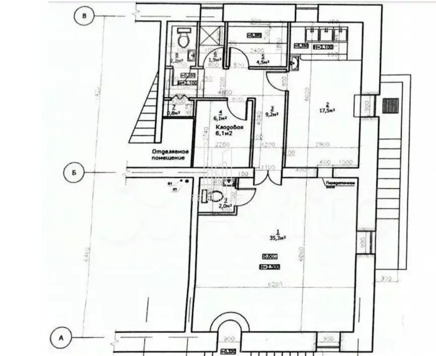 Помещение свободного назначения в Санкт-Петербург ул. Бабушкина, 48 ... - Фото 2